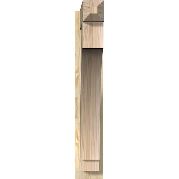 Imperial Rough Sawn Craftsman Outlooker, Douglas Fir, 6W X 28D X 36H